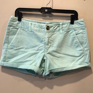Mint shorts